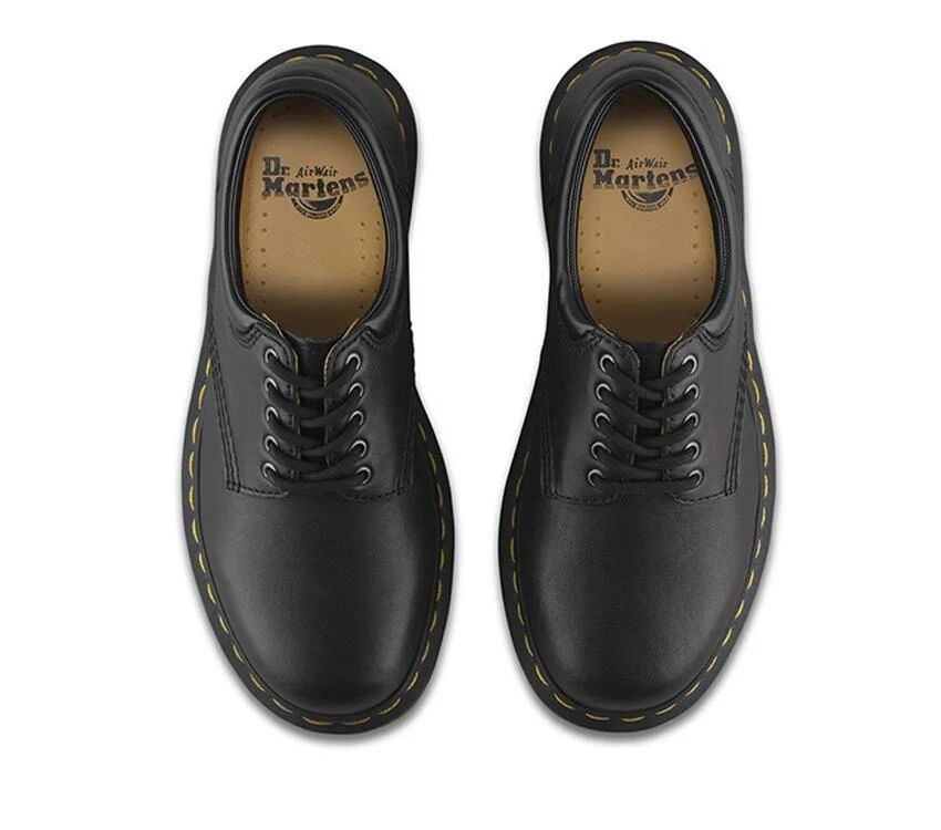 Dr. Martens 8053 5 Eye Leather Casual Shoes in Black Nappa
