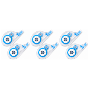 6x Correction White Out Tape Pack (Stationery/Office/School/Student)