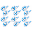 12x Correction White Out Tape Bulk Pack (Stationery/Office/School/Student)