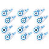 12x Correction White Out Tape Bulk Pack (Stationery/Office/School/Student)