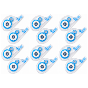 12x Correction White Out Tape Bulk Pack (Stationery/Office/School/Student)