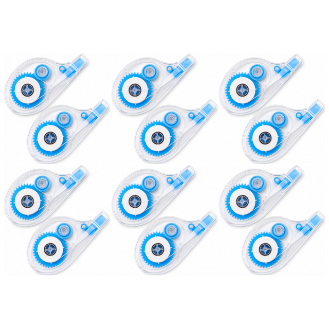 12x Correction White Out Tape Bulk Pack (Stationery/Office/School/Student)