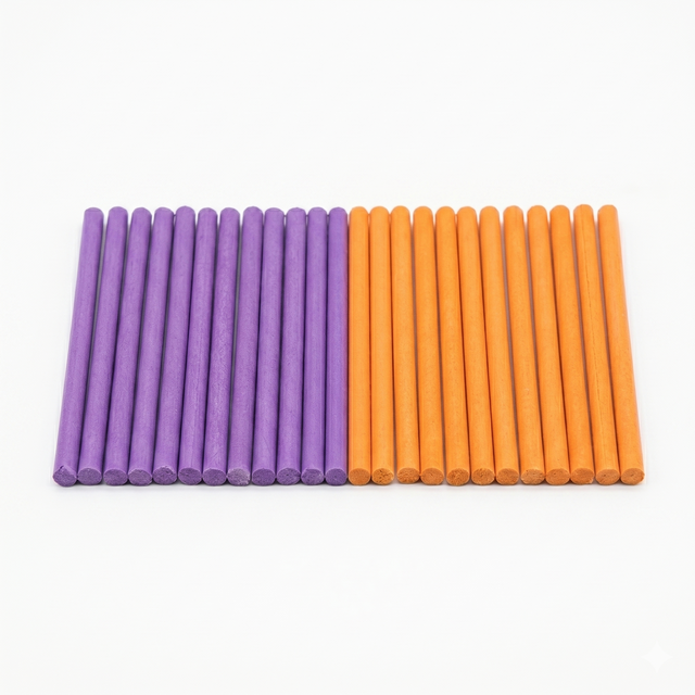 12x Sink Drain Cleaner & Deodorizer Sticks Unclog Sinks in Assorted Colours (1 Pack)