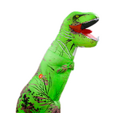 Adult Jumbo Inflatable T-Rex Dinosaur Costume - 220cm w/ Air Fan - One Size (Halloween & Fancy Dress)