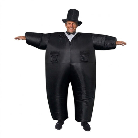 Adult Inflatable Gentleman Suit Costume - One Size (Halloween & Funny Fancy Dress)