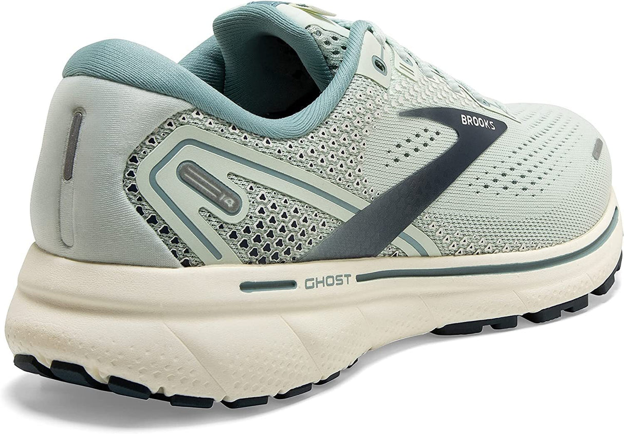 Brooks Ghost 14 Womens Running Shoes Sneakers Runners - Aqua/Whisper White/Navy