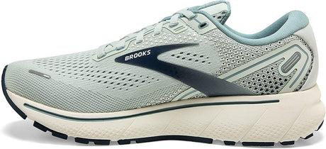 Brooks Ghost 14 Womens Running Shoes Sneakers Runners - Aqua/Whisper White/Navy