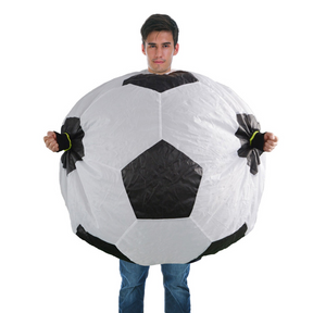 Adult Giant Inflatable Soccer Ball Party Costume Football World Cup Halloween