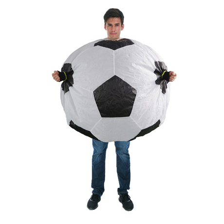 4x Adult Giant Inflatable Soccer Ball Costume Bulk Pack - World Cup, One Size (Group Costume for Halloween & Fancy Dress)