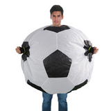 Adult Giant Inflatable Soccer Ball Costume - Football/World Cup - One Size (Halloween & Fancy Dress)