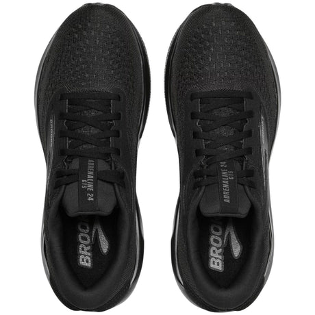 Brooks Adrenaline GTS 24 Womens Running Shoes Stability DNA Loft v3 in Black/Ebony