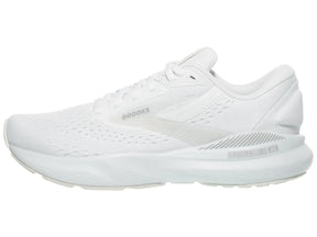 Brooks Adrenaline GTS 24 Womens Running Shoes - White/Oyster (Stability Sneakers/Runners)