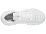 Brooks Adrenaline GTS 24 Womens Running Shoes - White/Oyster (Stability Sneakers/Runners)
