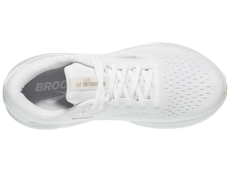 Brooks Adrenaline GTS 24 Womens Running Shoes - White/Oyster (Stability Sneakers/Runners)