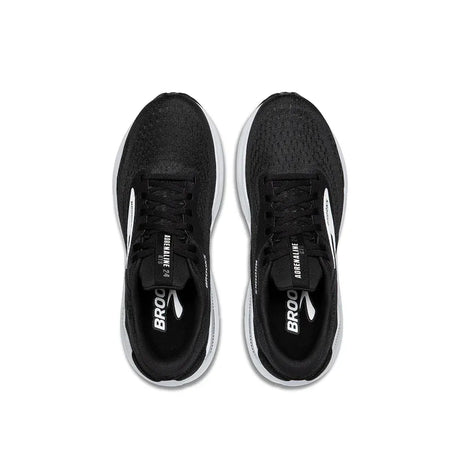 Brooks Adrenaline GTS 24 Womens Running Shoes Stability DNA Loft v3 in Black/White