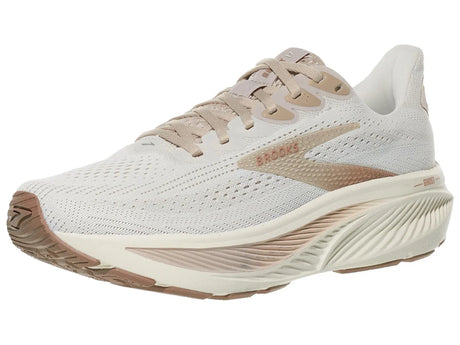 Brooks Ghost 17 Womens Running Shoes Neutral Cushioning in Grey/Chateau