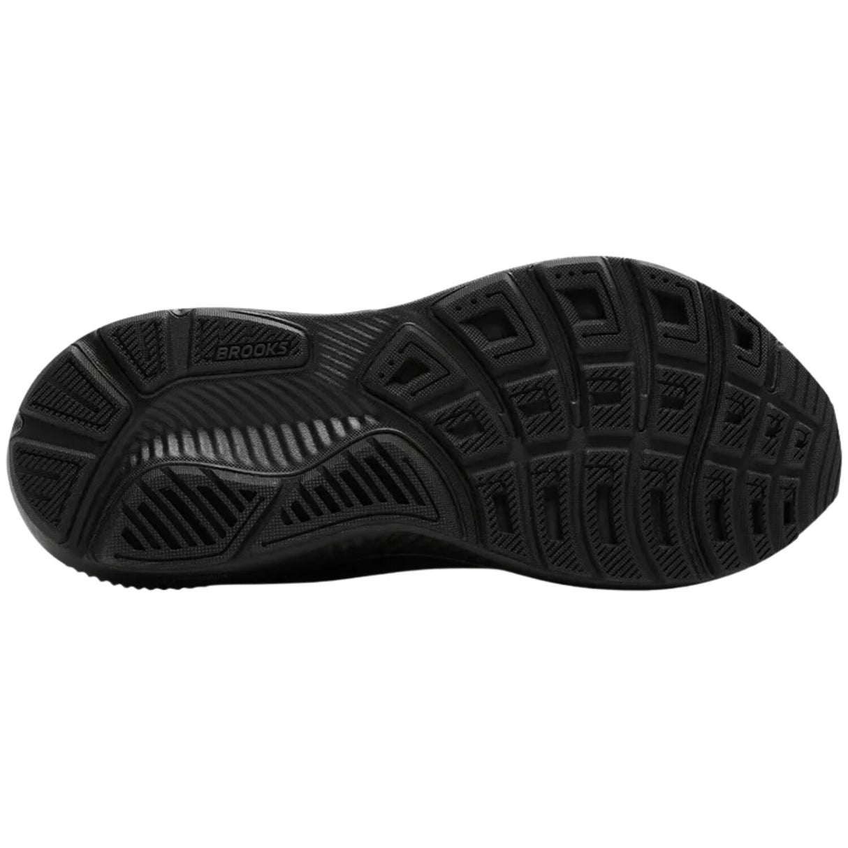 Brooks Ghost 17 Womens Running Shoes D Wide Neutral Cushioning in Black