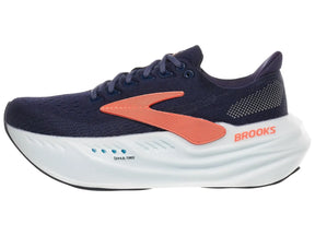 Brooks Glycerin Max Womens Running Shoes - Peacoat/Blue/Coral (Sneakers/Runners)