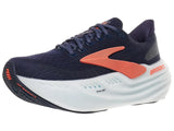 Brooks Glycerin Max Womens Running Shoes Max Cushion DNA Tuned in Peacoat/Blue/Coral