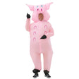 Adult Pink Inflatable Pig Costume - Funny Animal - One Size (Halloween & Fancy Dress)