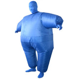 Adult Blue Inflatable Suit Costume - Full Body Morph - One Size (Halloween & Fancy Dress)