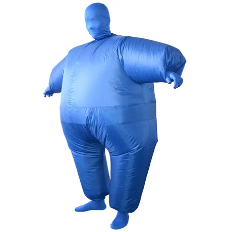Adult Blue Inflatable Suit Costume - Full Body Morph - One Size (Halloween & Fancy Dress)