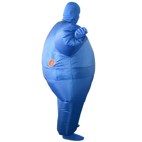 Adult Blue Inflatable Suit Costume - Full Body Morph - One Size (Halloween & Fancy Dress)