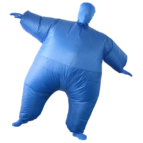 Adult Blue Inflatable Suit Costume - Full Body Morph - One Size (Halloween & Fancy Dress)