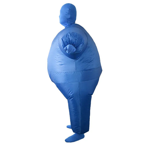 Adult Blue Inflatable Suit Costume - Full Body Morph - One Size (Halloween & Fancy Dress)