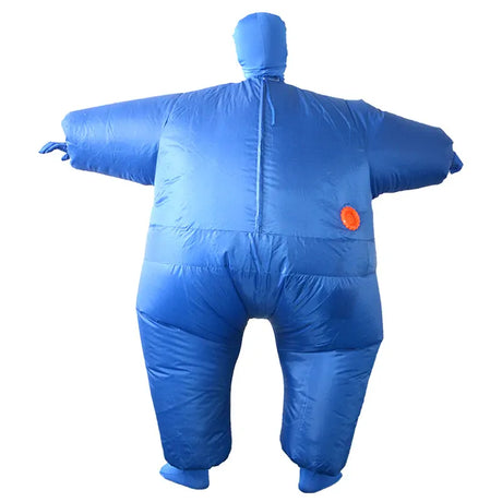 Adult Blue Inflatable Suit Costume - Full Body Morph - One Size (Halloween & Fancy Dress)
