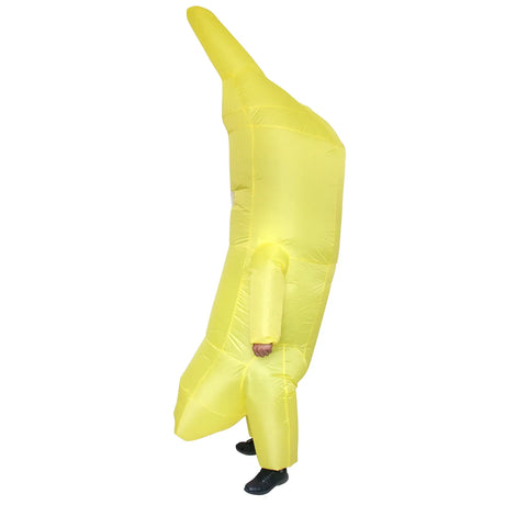Adult Yellow Inflatable Banana Costume - One Size (Halloween & Funny Fancy Dress)