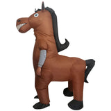 Adult Inflatable Horse Costume - Funny Animal - One Size (Halloween & Fancy Dress)