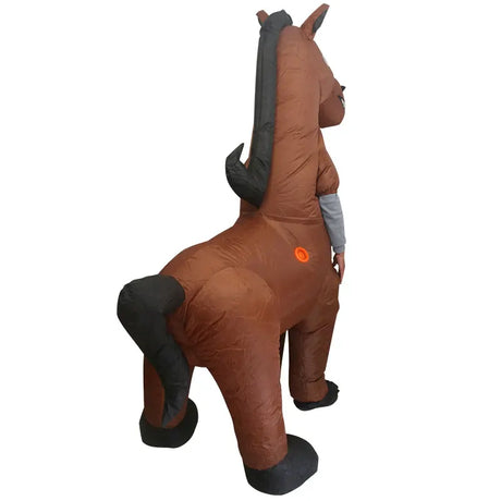Adult Inflatable Horse Costume - Funny Animal - One Size (Halloween & Fancy Dress)