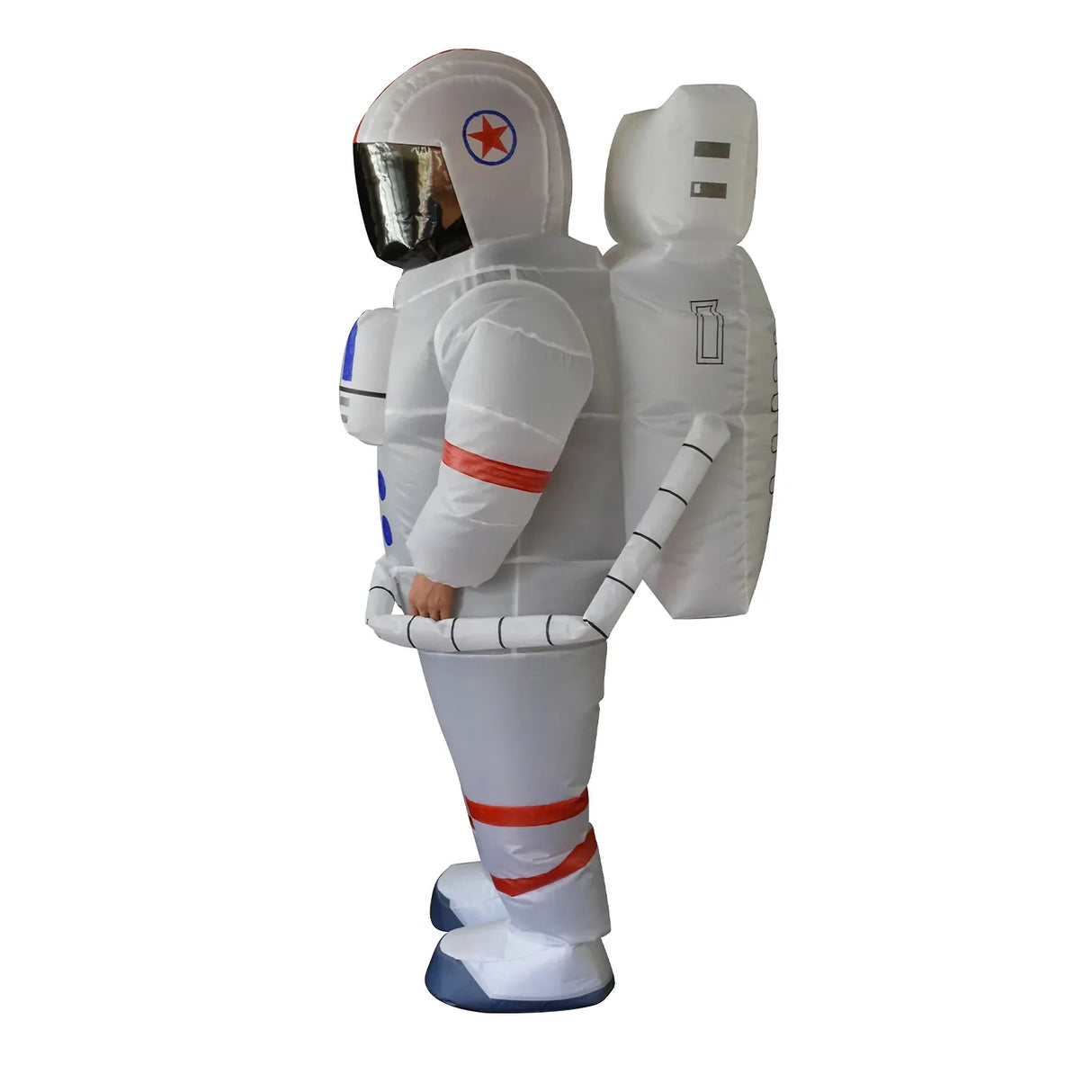 Adult Inflatable Astronaut Costume - Space Suit - One Size (Halloween & Funny Fancy Dress)