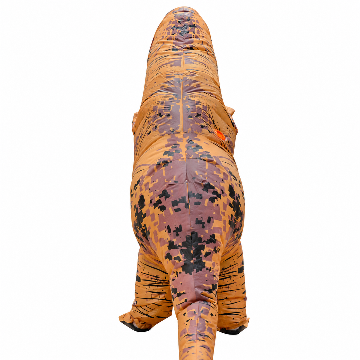 Adult Inflatable Brown Dinosaur Party Costume Halloween (Tyrannosaurus Rex)