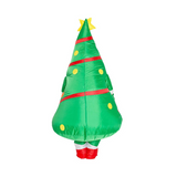 Adult Inflatable Christmas Tree Party Costume with Star