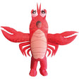 Adult Inflatable Lobster Party Costume Halloween Blow Up - One Size