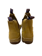 Rivers Orass Leather Steel Cap Toe Chelsea Safety Work Boots - Wheat Nubuck (Slip On Shoes)