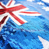 Womens Australian Flag Sequin Dress - Australia Day & Aussie Party Costume