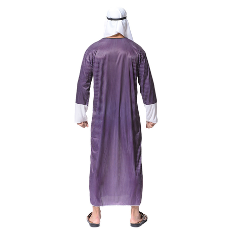 Adult Mens ARABIAN Costume Shiek Desert Sultan Arab Party Fancy Dress Up Dubai
