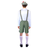 Adult Green/White Beer Costume - Oktoberfest (Halloween & Fancy Dress)