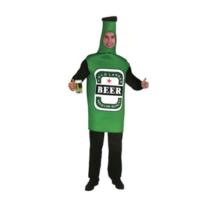 Mens Beer Bottle Costume - Oktoberfest Bavarian (Halloween & Fancy Dress)