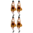 4x Womens Oktoberfest Bavarian Beer Girl Costume Bulk Pack - Halloween & Fancy Dress