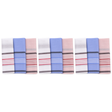 9x 100% Cotton Handkerchief Pack Pack - Mixed Assortment for Men/Women (30x30cm)
