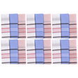 18x 100% Cotton Handkerchief Pack Bulk Pack - Mixed Assortment for Men/Women (30x30cm)