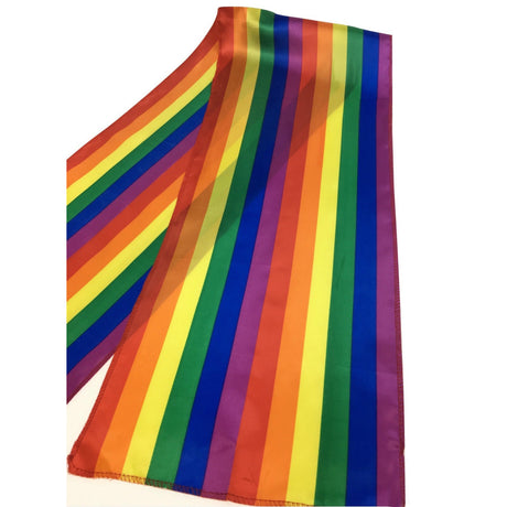 10x Rainbow Scarf Bulk Pack - Gay Pride Parade/LGBT/Lesbian Party