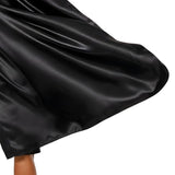Long Black Cape - Vampire Cloak/Adults Superhero Costume for Halloween/Fancy Dress Party