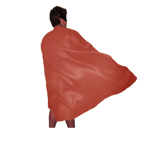 ADULT CAPE Costume Cloak Halloween Fancy Dress Coat Jacket Superhero Book Week - Hot Pink