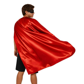 Long Red Cape - Vampire Cloak/Adults Superhero Costume for Halloween/Fancy Dress Party