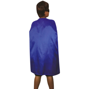 Medium Blue Cape - Vampire Cloak/Superhero Costume for Halloween/Fancy Dress Party